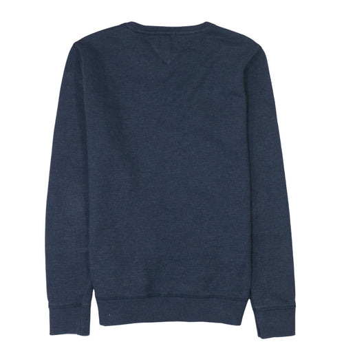 Tommy Jeans Men’s Blue Crew Neck Pullover Sweatshirt Size S