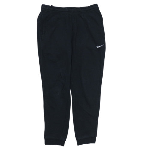 Nike Men's Black Jogger Trousers M Fleece Cotton Blend