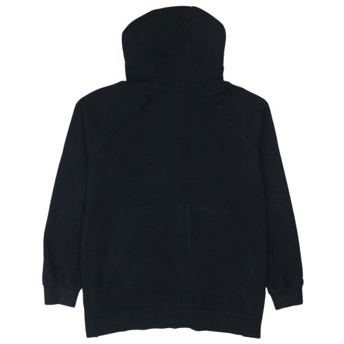 Nike Women's Black Full Zip Hoodie XL Cotton Blend Casual