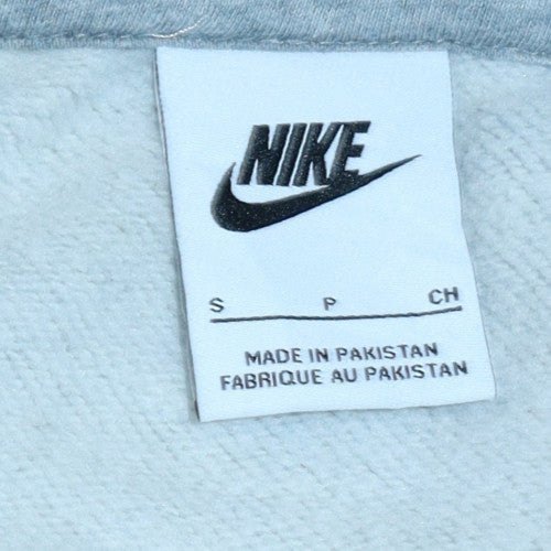 Nike Womens Grey Small Pullover Hoodie Sweatshirt