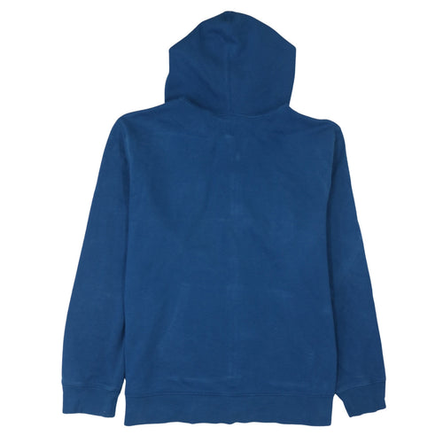 GAP Men's Blue Full Zip Hoodie XL Logo Fleece Sweatshirt