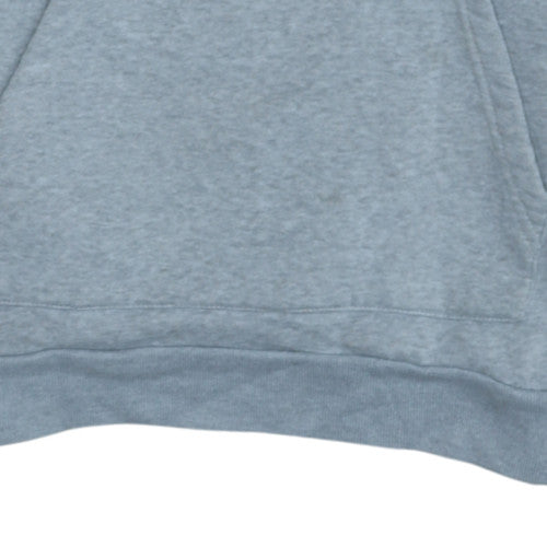 Slazenger Mens Grey 1/2 Zip Hooded Sweatshirt S