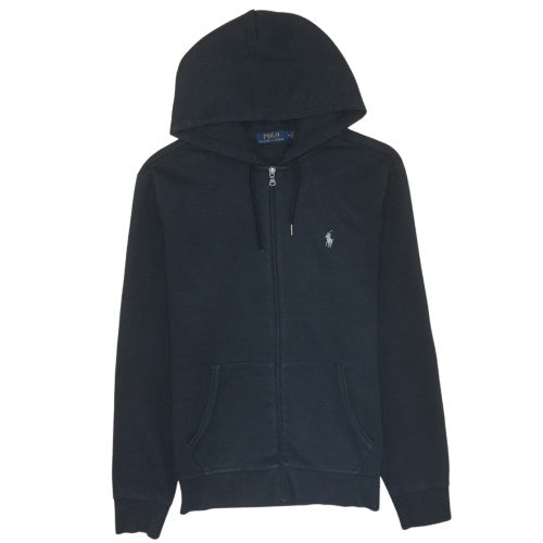 Ralph Lauren Men's Black Full Zip Hoodie Size M