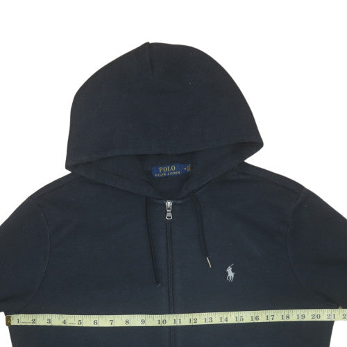Ralph Lauren Men's Black Full Zip Hoodie Size M