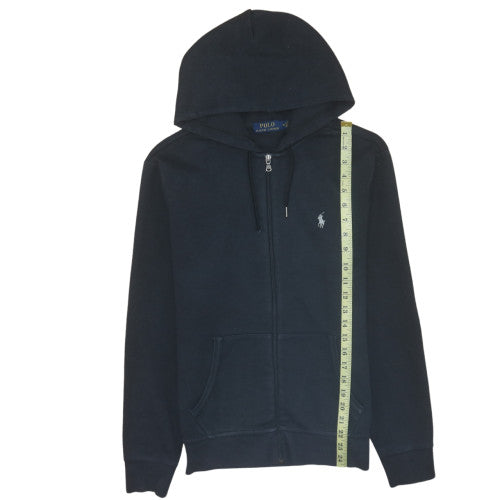 Ralph Lauren Men's Black Full Zip Hoodie Size M