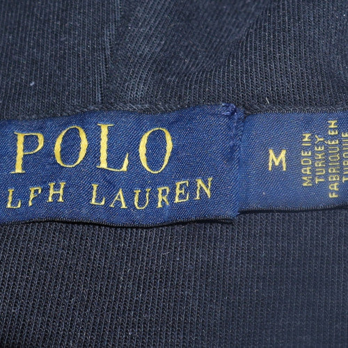 Ralph Lauren Men's Black Full Zip Hoodie Size M