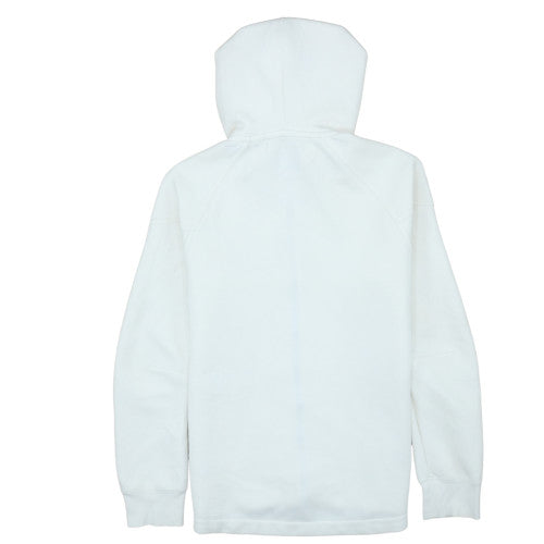 Nike Men's White Full Zip Hoodie Size S Regular Fit