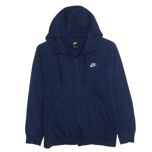 Nike Men's Blue Full Zip Hoodie Sweatshirt XL Regular Fit