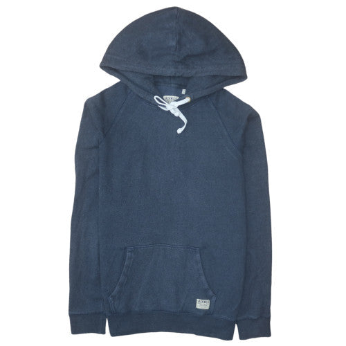 Jack Wills Womens Blue Pullover Hoodie UK 12 Cotton Blend Casual
