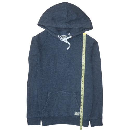 Jack Wills Womens Blue Pullover Hoodie UK 12 Cotton Blend Casual