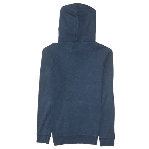 Jack Wills Womens Blue Pullover Hoodie UK 12 Cotton Blend Casual