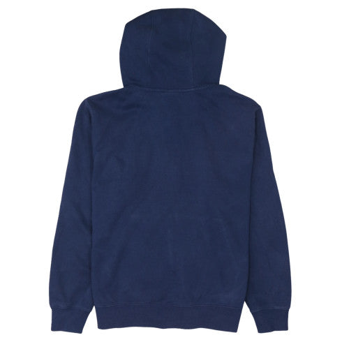 Nike Men's Blue Full Zip Hoodie Size L Fleece Sweatshirt