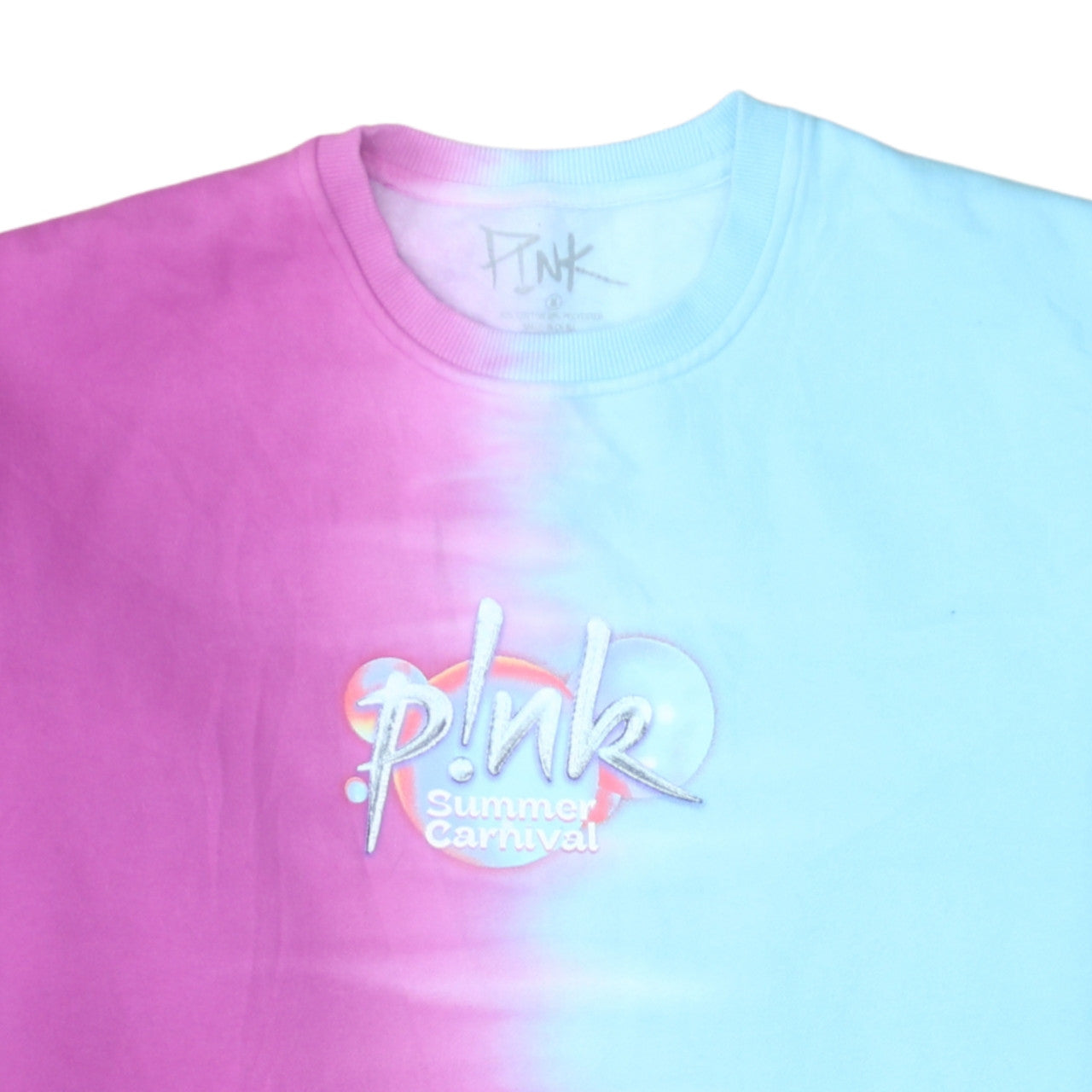 P!NK Women's Multicoloured Pullover Sweatshirt Medium Cotton Blend