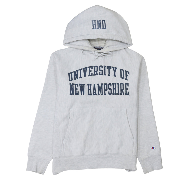 Champion Womens Grey University of New Hampshire Pullover Hoodie Size S