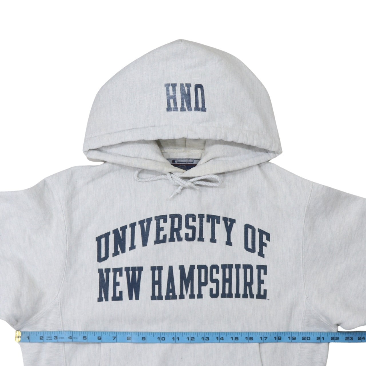 Champion Womens Grey University of New Hampshire Pullover Hoodie Size S