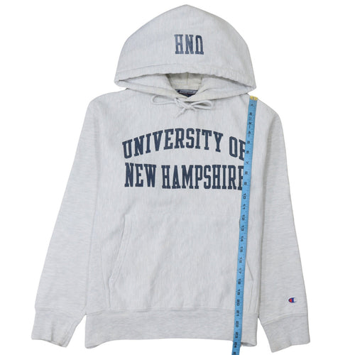 Champion Womens Grey University of New Hampshire Pullover Hoodie Size S