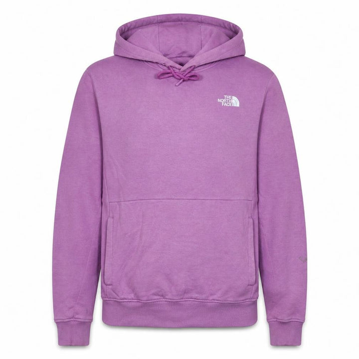 The North Face Men's Purple Medium Pullover Hoodie with Logo