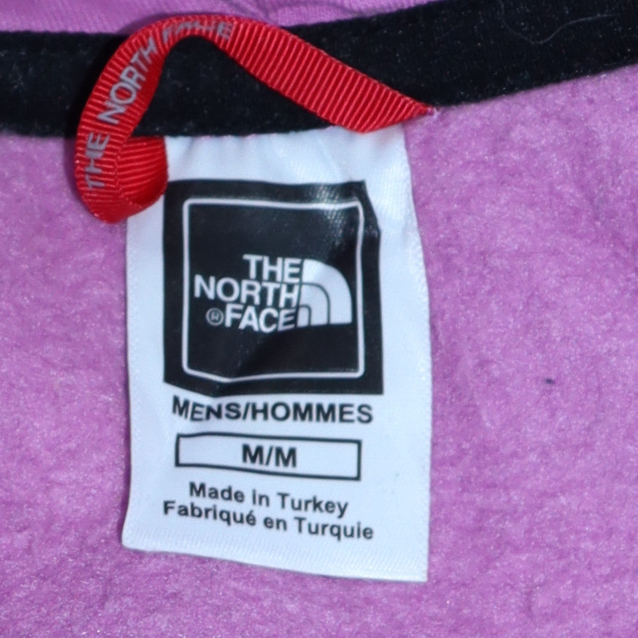 The North Face Men's Purple Medium Pullover Hoodie with Logo