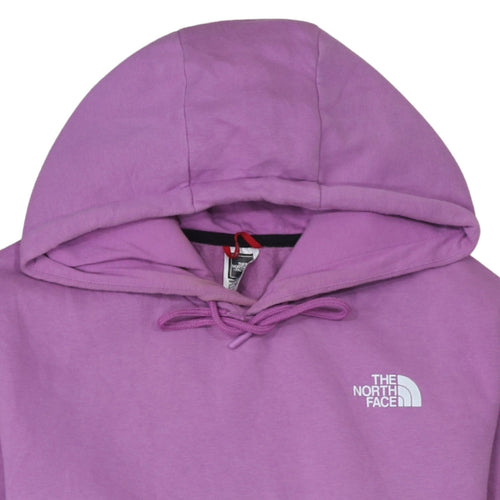The North Face Men's Purple Medium Pullover Hoodie with Logo