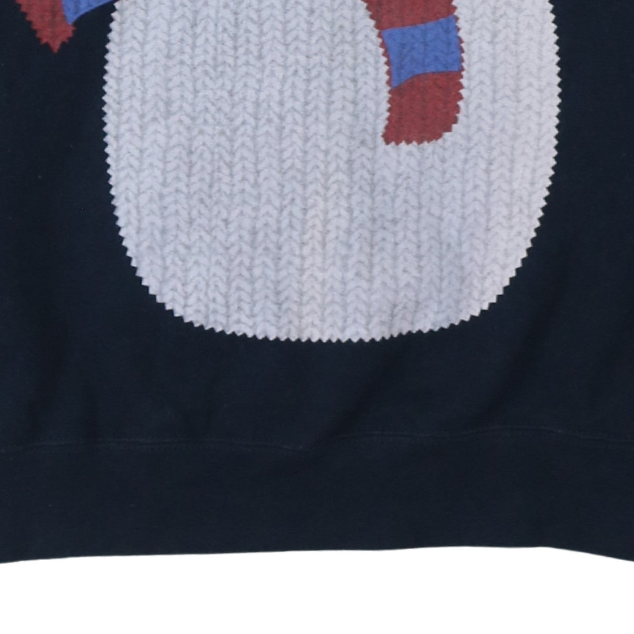 SG Men's Blue Snowman Christmas Sweatshirt Pullover Size M