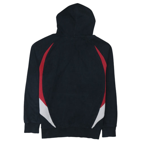Canterbury Men's Black Pullover Rugby Hoodie L Embroidered Sports Fleece