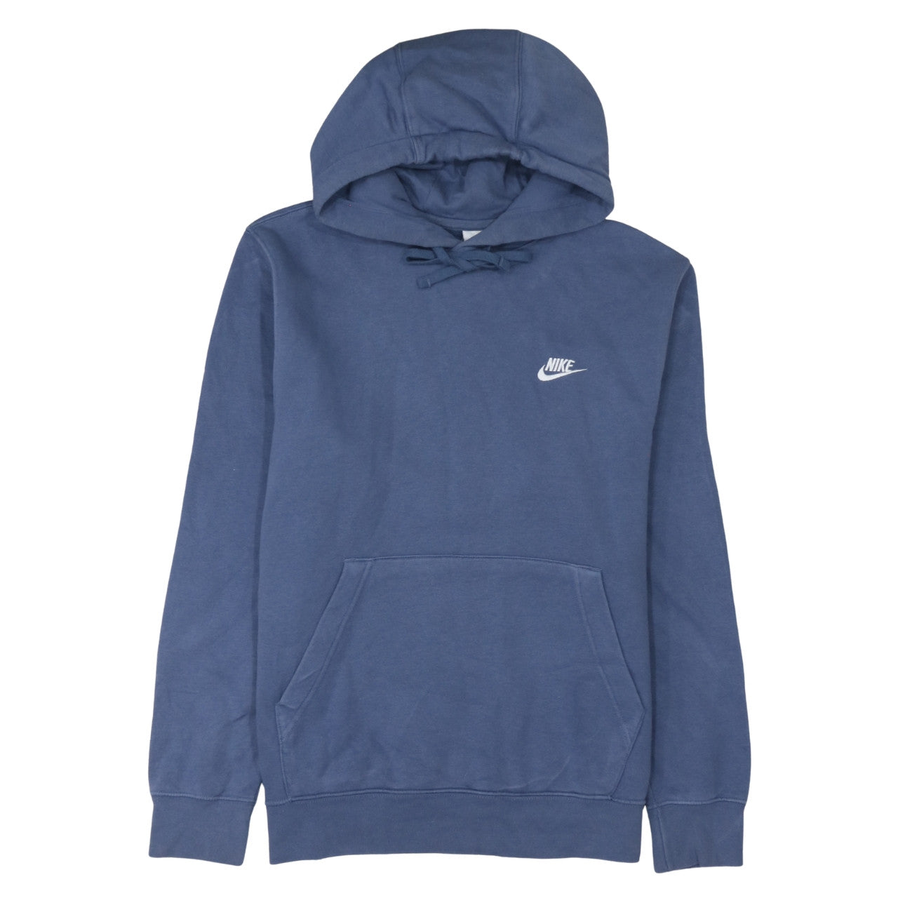 Nike Men's Blue Pullover Hoodie M Regular Fit Sportswear