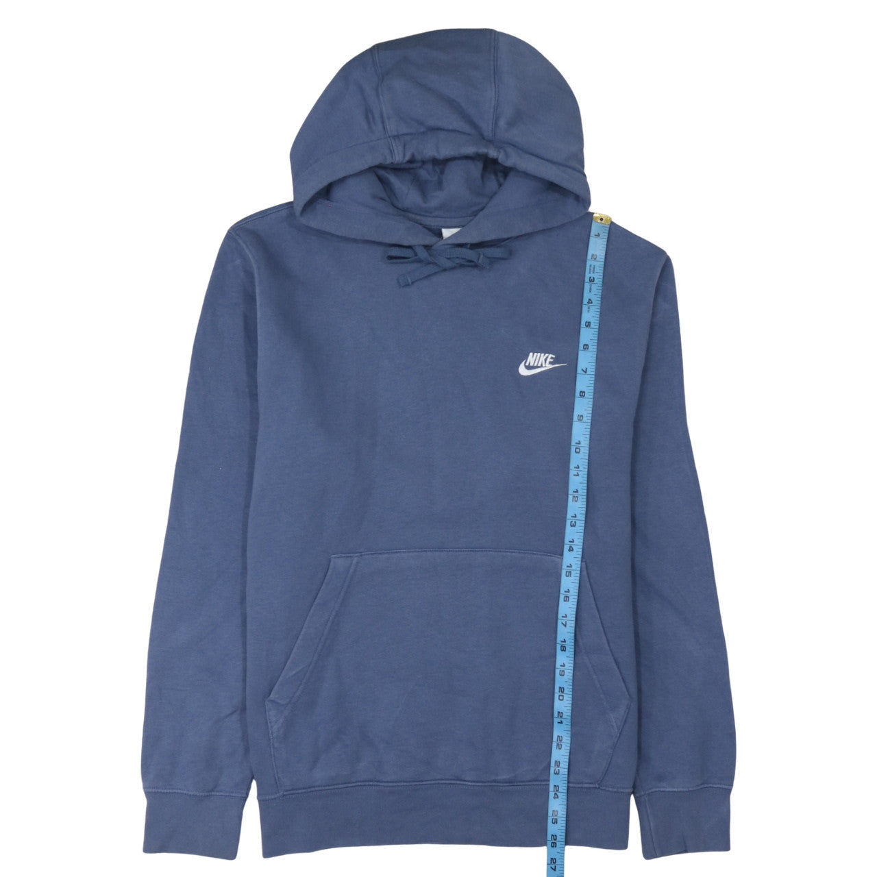 Nike Men's Blue Pullover Hoodie M Regular Fit Sportswear