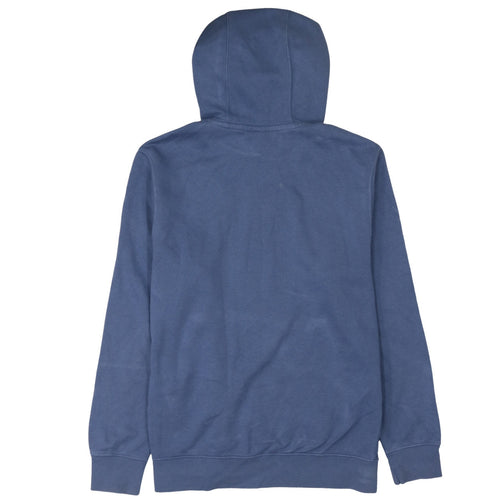 Nike Men's Blue Pullover Hoodie M Regular Fit Sportswear