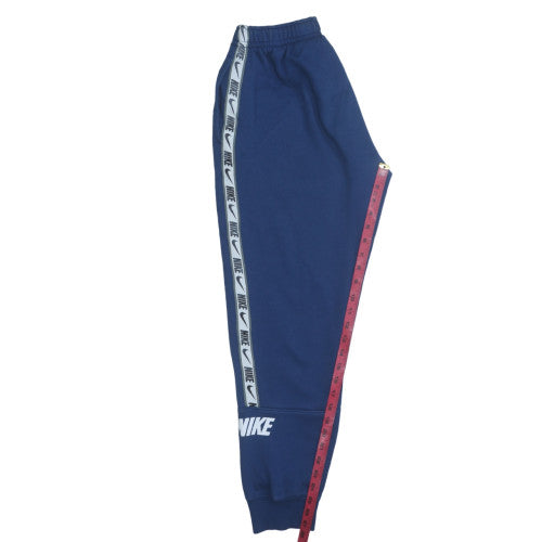 Nike Men's Blue Regular Fit Fleece Sweatpants M
