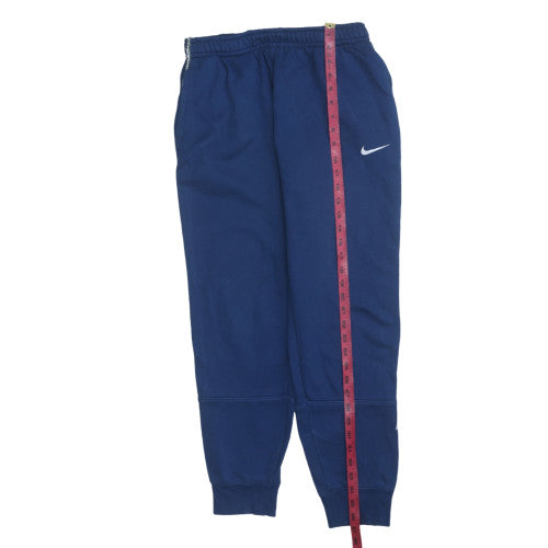 Nike Men's Blue Regular Fit Fleece Sweatpants M