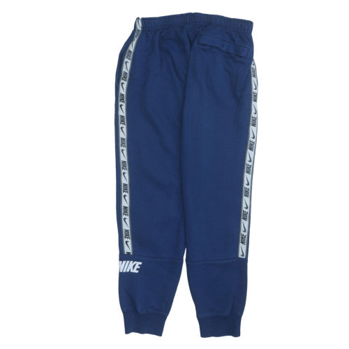 Nike Men's Blue Regular Fit Fleece Sweatpants M