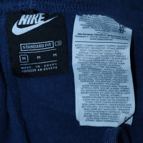 Nike Men's Blue Regular Fit Fleece Sweatpants M