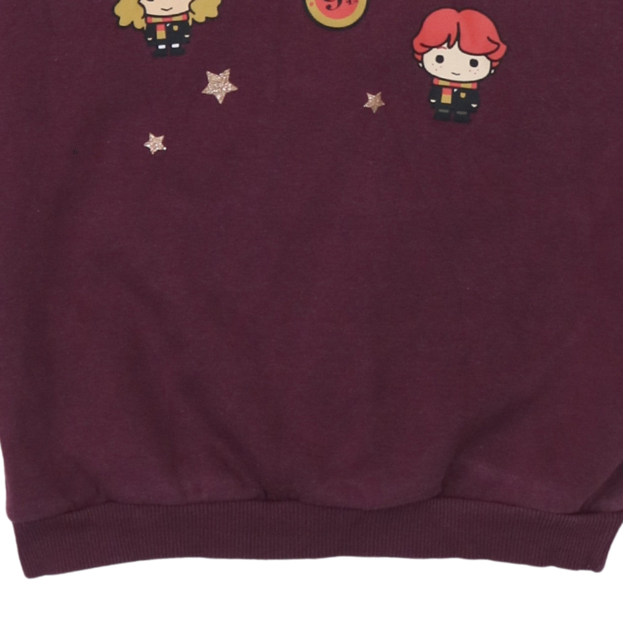 Primark Girls Red Harry Potter Sequin Graphic Pullover Sweatshirt 11-12 Years