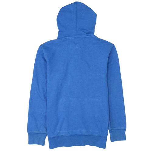 GAP Boys Blue XL Pullover Hoodie with Logo Front - Cotton Blend