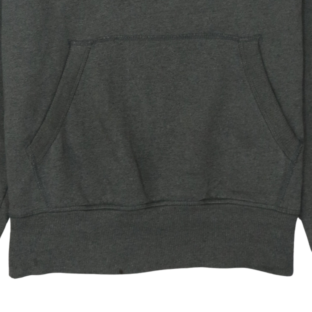 Superdry Men's Grey Pullover Hoodie S Fleece Logo Sweatshirt