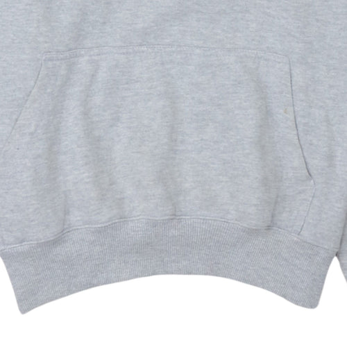 Hard Rock Cafe Women's Grey Pullover Hoodie Medium Cotton Blend