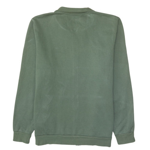 Under Armour Men's Green Large Full Zip Track Jacket Fleece Lined