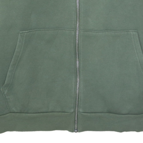 Under Armour Men's Green Large Full Zip Track Jacket Fleece Lined