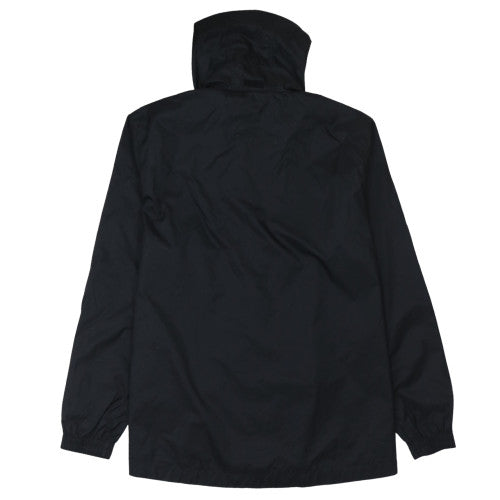 Kappa Men's Black 2XL Hooded Windbreaker Jacket