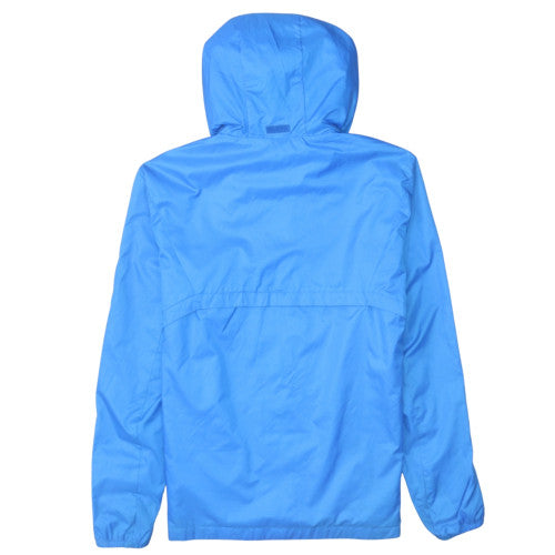 Puma Men's Blue Hooded Windbreaker Jacket Size S