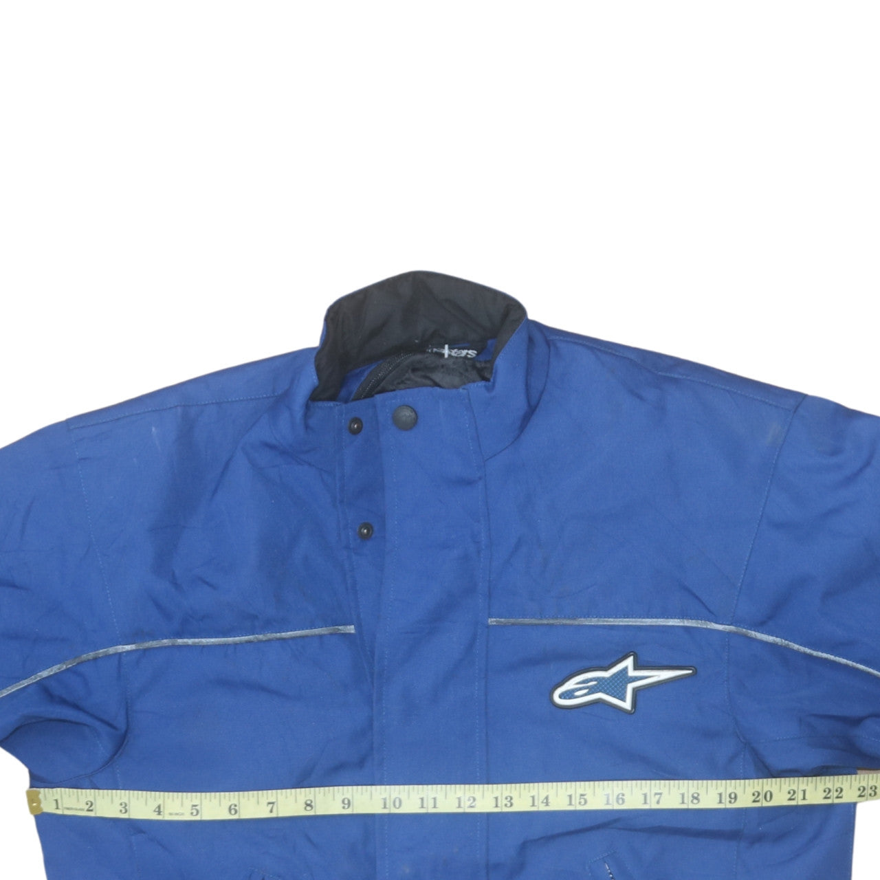 Alpinestars Mens Blue Motorcycle Riding Jacket Size M Waterproof