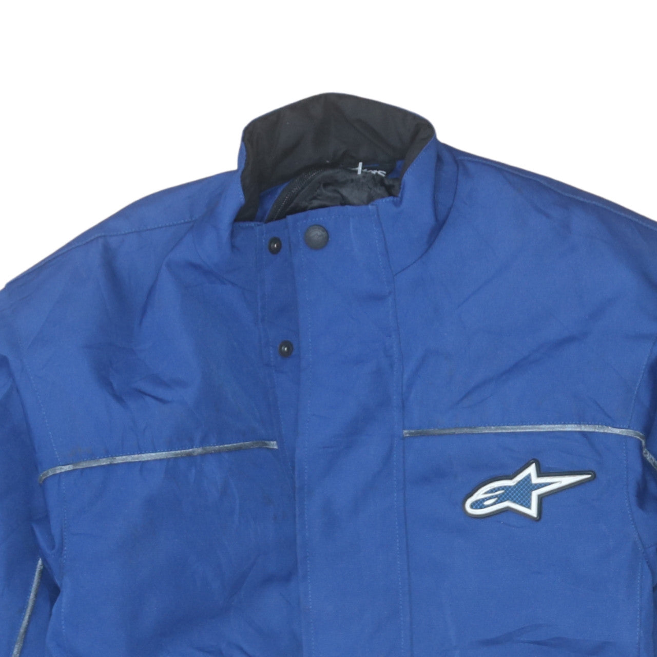 Alpinestars Mens Blue Motorcycle Riding Jacket Size M Waterproof