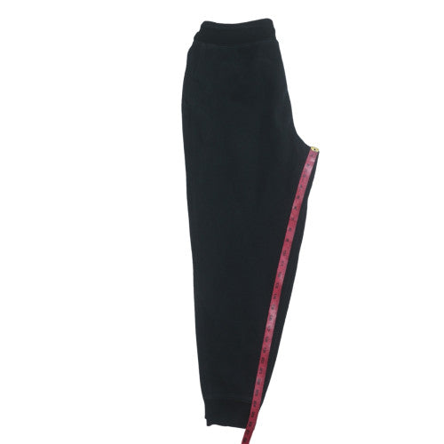 Fila Men’s Black Jogger Trousers L Regular Fit Fleece Casual