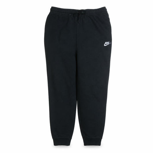 Front view of Nike Women’s Black Fleece Sweatpants L Tapered Fit Comfort