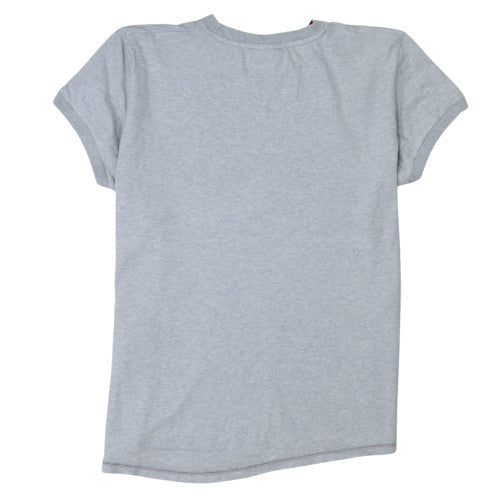 Levi's Men’s Grey Red Tab Graphic Print Crew Neck T-Shirt Medium