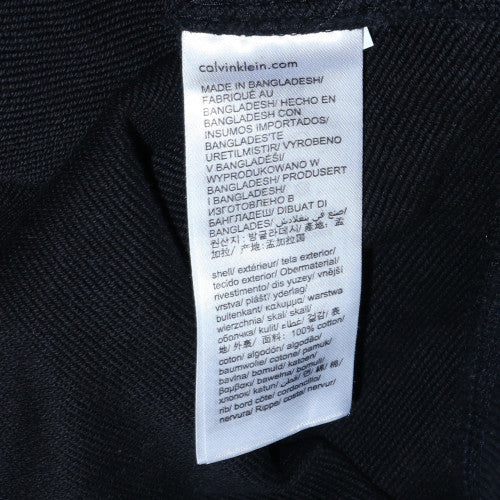 Calvin Klein Jeans Men's Black XL 1/4 Zip Pullover Sweatshirt