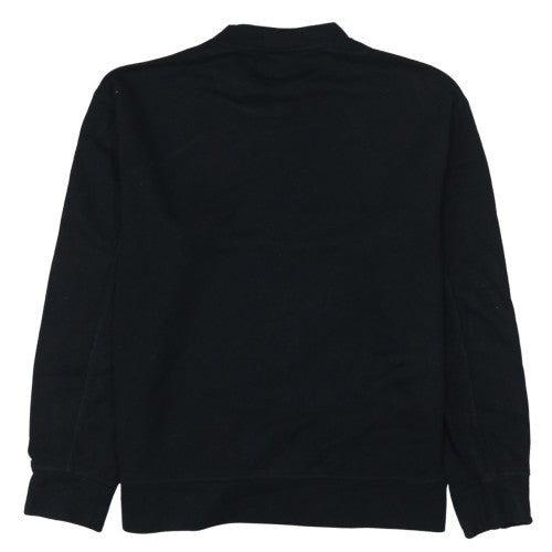 Emporio Armani Men's Black Logo Pullover Sweatshirt M
