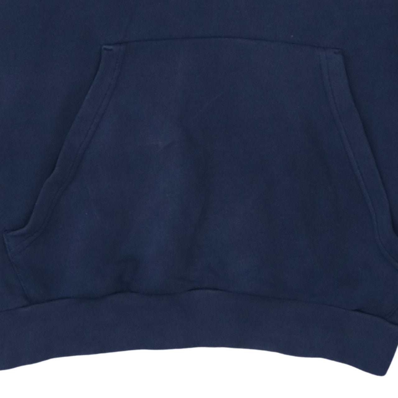 Adidas Men's Blue Pullover Hoodie L Logo Fleece Sportswear
