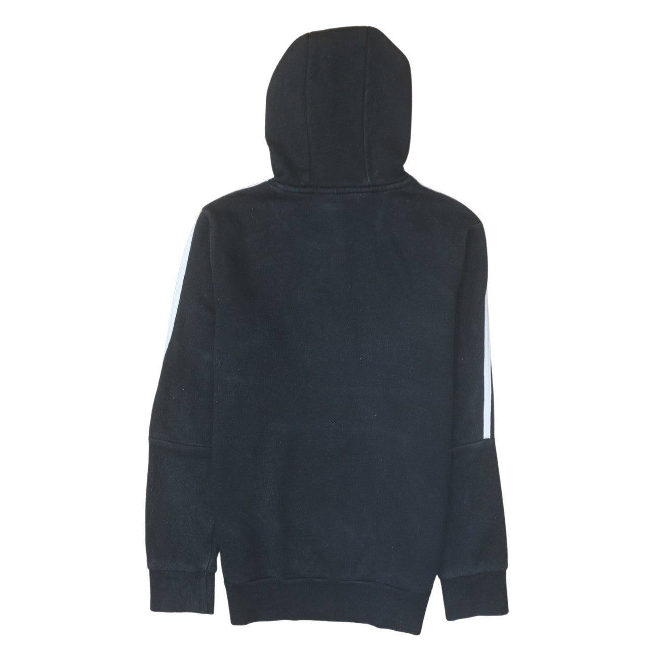 adidas Boys Black Pullover Hoodie 13-14 Years Fleece Sports Sweatshirt