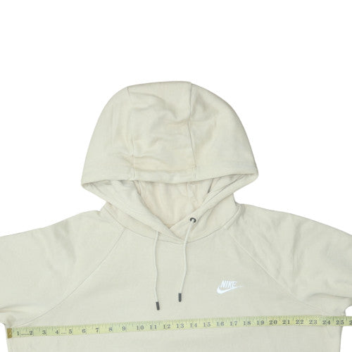 Nike Men’s Beige Pullover Hoodie XL Fleece Regular Fit